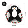 Juguete de Peluche para Perro de Navidad Amazon para Morder Interactivo que Hace Sonido Cuerda de Algodón para Masticar Juguete de Navidad para Mascota