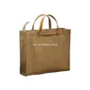 Bolso de Mano de Papel Dupont Transfronterizo Bolsa de Compras de Papel Kraft Rpet Bolsa Tote de Papel Kraft Rpet Fábrica de Personalización