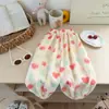 Pantalones Finos de Verano para Niñas Repelentes de Mosquitos Pantalones con Puño para Bebés Niñas Pantalones Sueltos Estampados para Aire Acondicionado Pantalones Cortos Estilo Perezoso