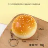 Pu Rebote Lento Comida Simulada Modelo de Pan al Vapor Dorado Colgante de Pan al Vapor Horneado Juguete Squishy para Alivio del Estrés de Comida Simulada