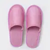 Pantuflas Desechables de Algodón y Lino para Hotel, Hospitalidad en Casa, Portátiles, Engrosadas, Antideslizantes, Media Tapa, Todo Incluido, Pantuflas para Huéspedes Personalizadas