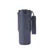 Copo Térmico de Aço Inoxidável de Grande Capacidade Portátil para Carro Caneca de Café com Cordão para Escritório ao Ar Livre Copo de Água