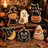 Decoraciones transfronterizas de calabaza, fantasma y búho para Halloween para la temporada festiva, artículos para fiestas de Halloween, disponibles exclusivamente en los pequeños mercados de Yiwu para venta al por mayor