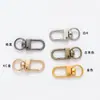 Accesorios para Joyería DIY Aleación de Zinc Electrochapada Hebilla de Puerta Herramienta para Equipaje Hebilla de Resorte Anillo para Llavero Accesorios para Llavero