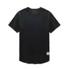 Camiseta Masculina de Manga Curta, Corte Solto, Tamanho Grande, Gola Redonda, Tecido Waffle, Seda de Gelo de Alta Qualidade, Estilo Fino, Top Masculino