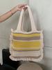 Nuevo bolso de punto vintage, bolso de punto hecho a mano, bolso de mano, bolso de lana para mujer, bolso de hombro portátil, bolso de compras