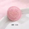 Peine de goma elástica multi-especificación al por mayor, peine de dibujos animados lindo macaron, peine de masaje para cabello liso, peine para peinar cabello, suministro directo del fabricante