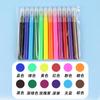 Bolígrafo de Acuarela para Graffiti Infantil 6 Colores 12 Colores Pluma de Pintura Educativa DIY para Niños Marcador Lavable Pincel para Huevos de Pascua