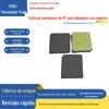 Folha Isolante de PC Retardante de Chamas Livre de Halogênio Preta Cortada por Matriz Junta Adesiva Bateria de Energia Folha de Mylar Resistente a Altas Temperaturas Usada