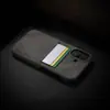 Funda de Teléfono con Insertos para Tarjetas de Piel Sintética, Tacto Suave, para Apple 17Promax, Media Cubierta 16 Moderna 15 Anticaída 14 Piel 13