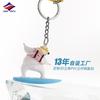 Long Zhiyu Fabricante há 16 Anos Chaveiro de Boneca Cartoon de PVC Silicone Feito Sob Medida Pingente Personalizado Fornecedor de Alta Qualidade