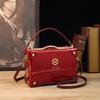 Mini Bolsa 2026 Nova Moda Design de Nicho de Alto Padrão Bolsa Transversal Feminina Formato de Caixa em Couro Genuíno