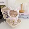 Conjunto de ropa para muñeca Labubu vintage de barbería, compatible con muñecas Labubu de 1ª, 2ª y 3ª generación, incluye un chal y una chaqueta de repuesto