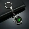 Llavero de Luna de Doble Cara con Cielo Estrellado Luminoso y Doce Constelaciones - Exquisito y Versátil Accesorio para Llaves de Coche para Mejores Amigos