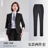 Traje de Hombre Negro de Alta Gama Traje Negocios Ajustado Vestido Seguro Bienes Raíces Chaqueta Azul Traje de Hombre Gris