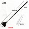 Cuchillo raspador de algas tanque de agua pecera raspador eliminación de algas musgo herramienta de limpieza pecera cepillo de limpieza pecera se puede extender