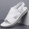 Sandálias de Verão Novas Transfronteiriças Tamanho Grande Temu Sapatos de Praia Solado Macio Antiderrapante Resistente ao Desgaste Amazon Fashionáveis Tendência Versátil