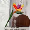 Cenário de Arranjo de Flores Artificiais Amarelas Rosas Falsas Arranjo de Flores Estilo Floresta de Casamento Flores Adereços Decorativos