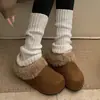 Pantuflas de suela gruesa, peludas, estilo Birkenstock, para mujer, diseñadas para usar en exteriores, nueva colección de invierno 2026, fáciles de poner, cálidas y cómodas, con diseño de punta cerrada