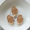 Accesorios de Resina DIY Pegamento de Crema Funda para Teléfono Hebilla de Zapato Cubierta Protectora para Taza de Agua Parche Decorativo Conejito Transparente Helado