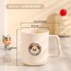 Lindo Vaso para Enjuague Bucal para Niños Pareja Hogar Alto Valor de Color con Asa Creativo Cachorro Gatito Vaso para Cepillo de Dientes Venta al por Mayor