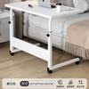 Mesa de Cabeceira Ajustável Mesa de Computador Simples Pequena Multifuncional com Armazenamento Mesa Lateral para Adultos Quarto de Casa Escrivaninha