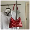Bolso Pequeño de Mano Nuevo de Moda Verano 2026 con Diseño de Lunares Casual Moda Hombro Único Cruzado Versátil para Viajes Diarios para Mujer