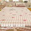 Nueva funda de cama acolchada de terciopelo de leche engrosada clase A, cálida de invierno, agradable al tacto, sábana, juego completo de tres piezas para estudiante