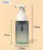 Botella de Espuma para Gel Antibacterial 200/250/350ml, Botella Vacía para Limpiador Facial, Botella Espumadora de Plástico PET