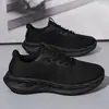 Zapatillas de Running Transpirables Flyknit para Hombre Otoño Nuevo Estilo Malla Zapatos de Hombre Ligeros Cómodos Antideslizantes Resistentes al Desgaste Zapatillas Deportivas Venta al por Mayor