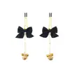 Pinzas para Pezones Sexy con Lazo Sm Productos para Adultos Cadena para el Pecho con Cascabel Pinzas para Pezones Flirteo de Pareja Castigo Pinzas para el Pecho Dropshipping