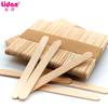 Palitos para Depilar de 150 mm, 50 Piezas de Palitos para Depilar, Palitos de Cera de Abejas, Herramientas Desechables de Madera Natural para Depilar y Raspar Cera