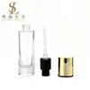 Atacado Em Estoque Frasco de Vidro Cilíndrico de 30ml para Base Líquida com Fundo Espesso e Bomba de Pressão, Frasco Dispensador BB Isolante, Material de Embalagem Cosmética