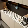 Alfombrilla Protectora para Aparador de Comedor de Lujo Ligero y Gama Alta, Alfombrilla para Mesa de Mueble de TV, Mantel para Mesa de Zapatero de Entrada, Alfombrilla Larga para Encimera de Vinoteca