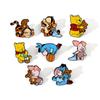 Insignias de Metal de Personajes de Dibujos Animados de Cine y Televisión Europeos y Americanos Winnie the Pooh y Tigger Broche de Aleación Puerquito Pijer Pin