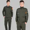 En Stock Nuevo 2025 Primavera Hombres Nylon Deportivo Ropa de Trabajo Chaqueta de Algodón Uniforme