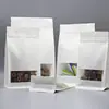 Bolsas de Papel Kraft Kanglida Impresas a Color con Ventana, Bolsas de Papel Kraft para Snacks
