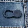 Hebilla de Cintura Ajustable Transfronteriza, Hebilla de Plástico, Hebilla Extensora de Cintura Desmontable, Botón sin Costura para Jeans, Botón Elástico, Universal