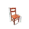 Taburete pequeño de madera maciza silla con respaldo niño casa silla para cambiarse los zapatos taburete asiento madera maciza silla de madera sillón reclinable