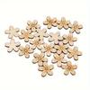 Nova cinco botões de ameixa DIY bela decoração crianças 50 por pacote de 15mm log artesanato em estoque