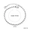 Moda Europea y Americana Exquisito Acero Inoxidable Estilo Normcore Versátil Pulsera Pequeña de Corazón para Mujeres Lujo Accesible Ins Pulsera de Estilo Elegante para Mujeres