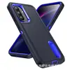 Comercio Exterior Adecuado para Samsung A27 Funda Protectora Resistente para Teléfono A37 Bloqueo de Color con Soporte A17 A Prueba de Golpes de Grado Militar A56 Cubierta Protectora