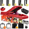 Cortador Rotatorio Multifuncional de Verduras, Rallador, Rebanador de Verduras y Frutas, Rebanador de Papas para Cocina Transfronteriza