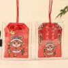 Bolsa de Tela Roja con Doce Signos del Zodiaco, Bolsa de la Suerte del Año del Caballo, Bolsa Amuleto de Seguridad por Año de Nacimiento, Bolsa para Cabello de Bebé, Estilo Portátil de Alfiler