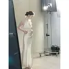 Vestido de mujer estilo francés con diseño plisado texturizado, de alta gama y elegante, con efecto reductor y ceñidor de cintura, falda ajustada al cuerpo