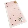 Tapete fofo de desenho animado para sala de estar, feito de falso cashmere, antiderrapante, amigável à pele, tapete de cabeceira de quarto, tapete para sofá e mesa de centro, fácil de manter