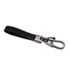 Chaveiro de Carro Transfronteiriço Simples para Cintura Masculina Criativo com Logo Gravado Pingente Anti-perda Chaveiro de Pelo