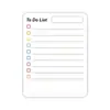 Pizarra magnética mensual transfronteriza, pegatina para nevera, bloc de notas de calendario borrable, impermeable, disponible en varios tamaños y personalizable