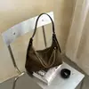 2026 Nueva Moda Coreana Estilo Retro de Nicho Bolso de Gran Capacidad para Debajo del Brazo con un Toque de Alta Gama, Bolso Cruzado de un Solo Hombro