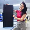 Pantalla Publicitaria de Pared Bonsion de 29 pulgadas, Pantalla de Tira para Ascensor, Señalización Digital Inteligente, Máquina Todo en Uno Versión de Red Android